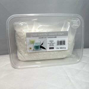 Artminds Simple Serenity Soy Wax Flakes 1 lb / 453.5 g DIY Candle Making
